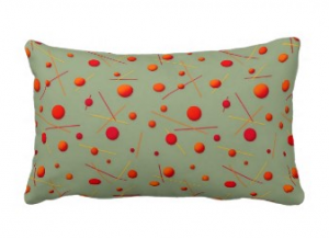 American Mojo custom lumbar pillow