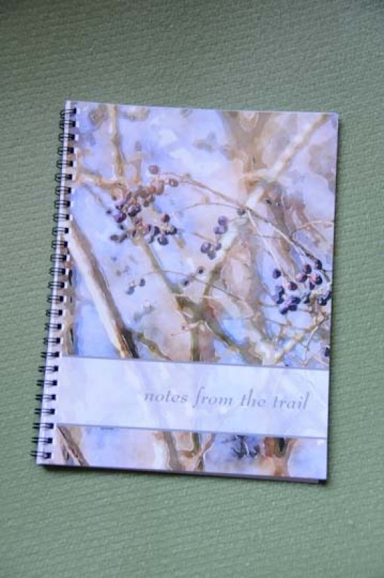 Wild Grapes in Winter notebook